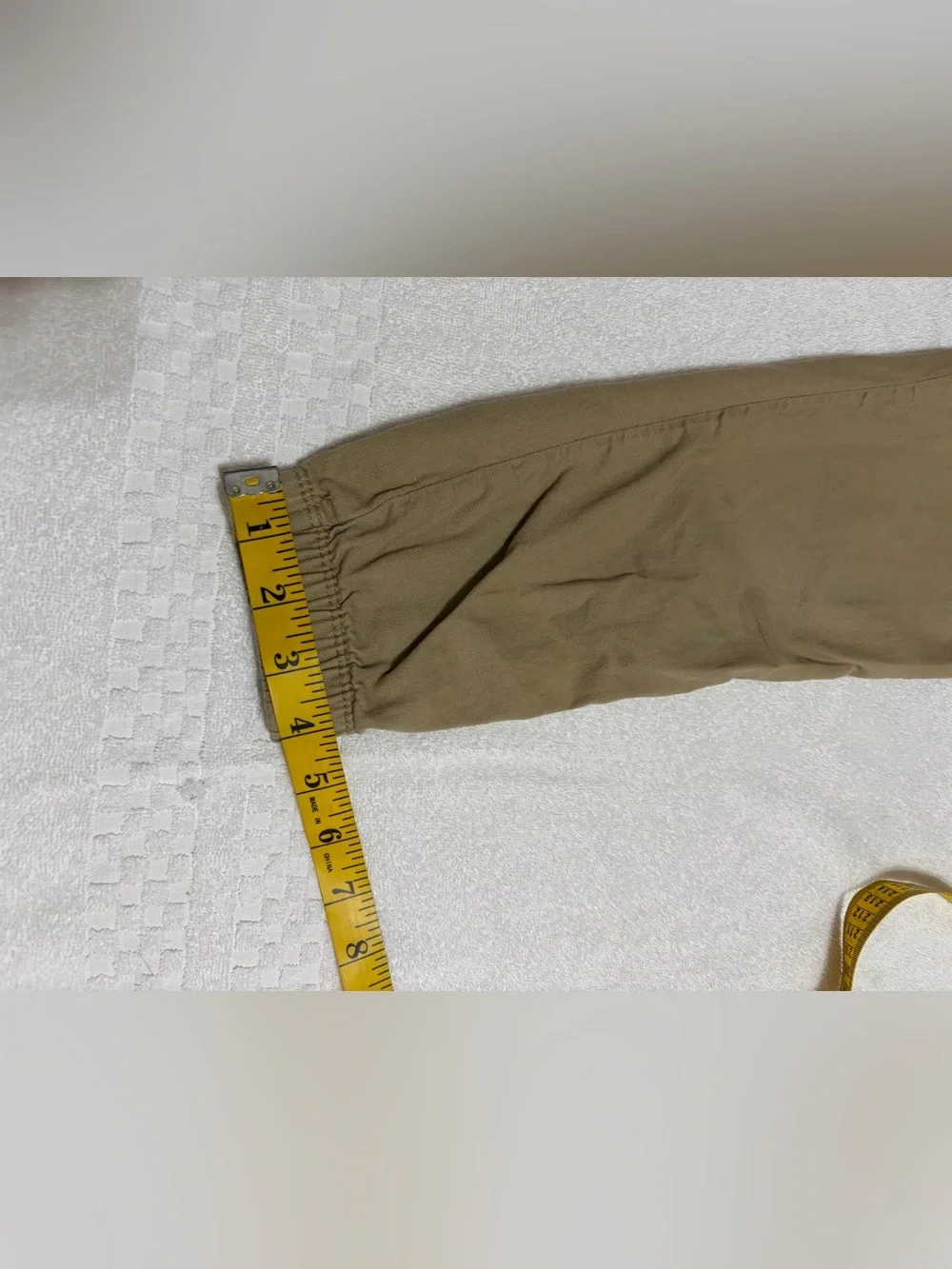 kids Elastic Waist Jogger Pants - Tan(M)